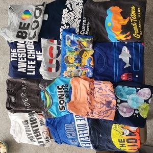 Lot of Boys t-shirts size 5/6